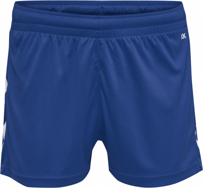 Hummel - Core Xk Poly Shorts Women - True Blue & weiß