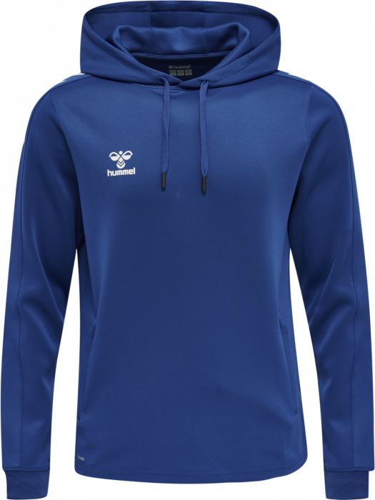 Hummel - Core Xk Hoodie - True Blue & white