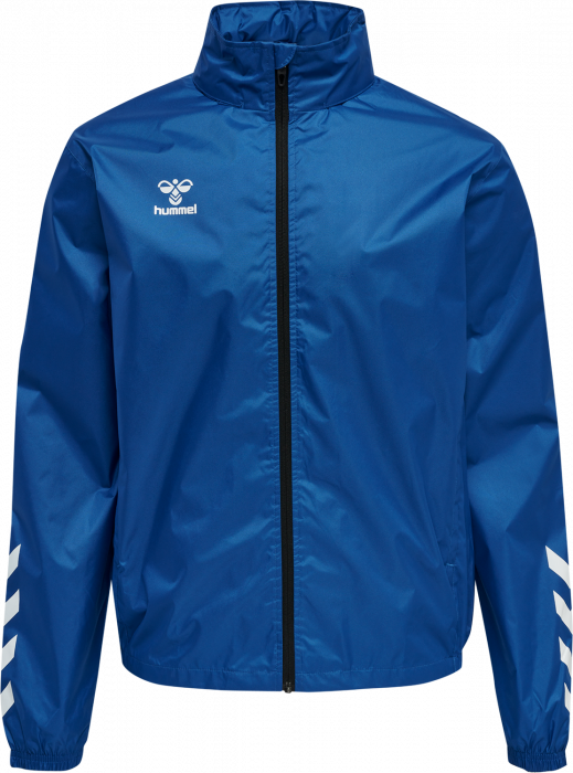 Hummel - Core Xk Spray Jacket - True Blue & biały