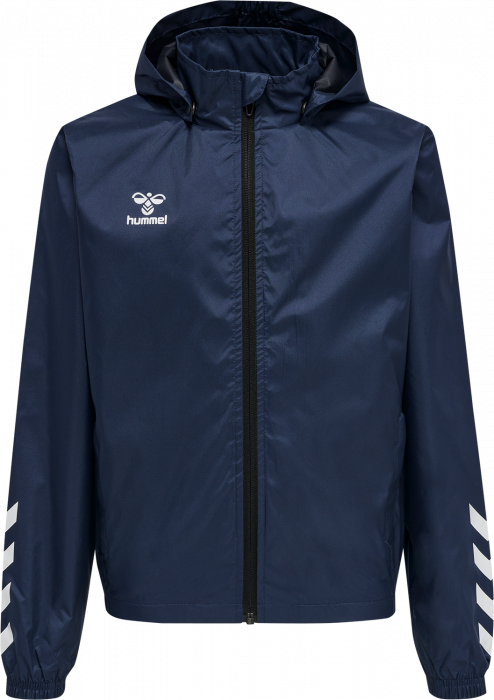 Hummel - Core Xk Spray Jacket Kids - Marine & white