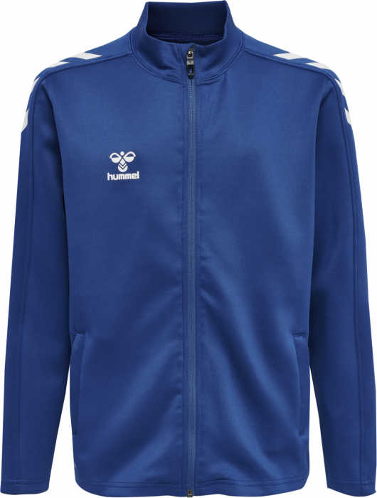 Hummel - Core Xk Poly Sweatshirt Jr - True Blue & bianco