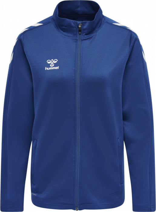 Hummel - Core Xk Poly Sweatshirt Women - True Blue & weiß