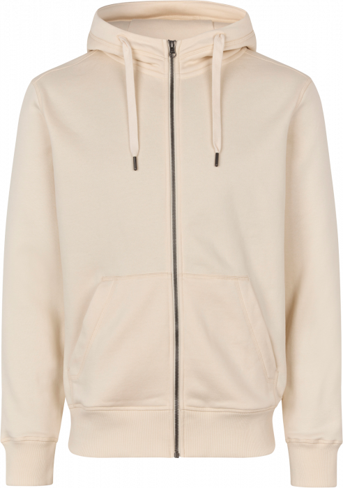 ID - Hoodie W. Zip  (Mens) - Off-White