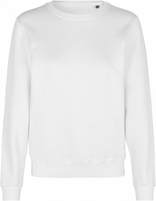 ID - Organic Cotton Sweatshirt Women - Blanco