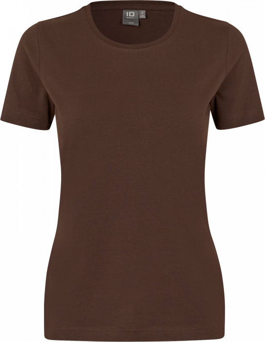 ID - Stretch T-Shirt Dame - Mocca
