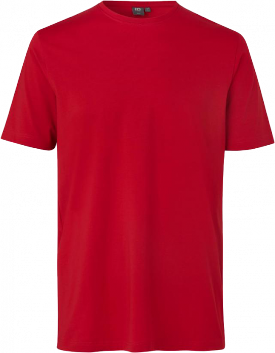 ID - Stretch T-Shirt Men - Rosso