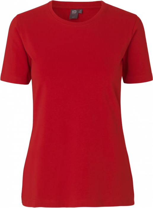 ID - Stretch T-Shirt Women - Rosso