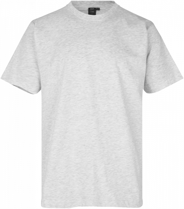 ID - Cotton T-Time T-Shirt Adults - Snow Melange