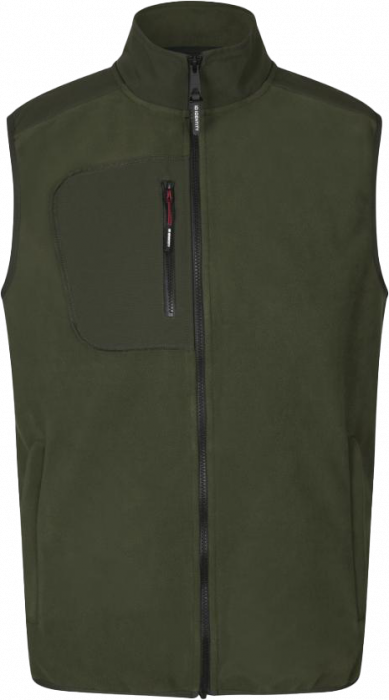 ID - Fleece Vest Men - Olive