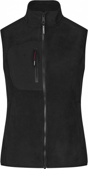 ID - Fleece Vest Women - Black