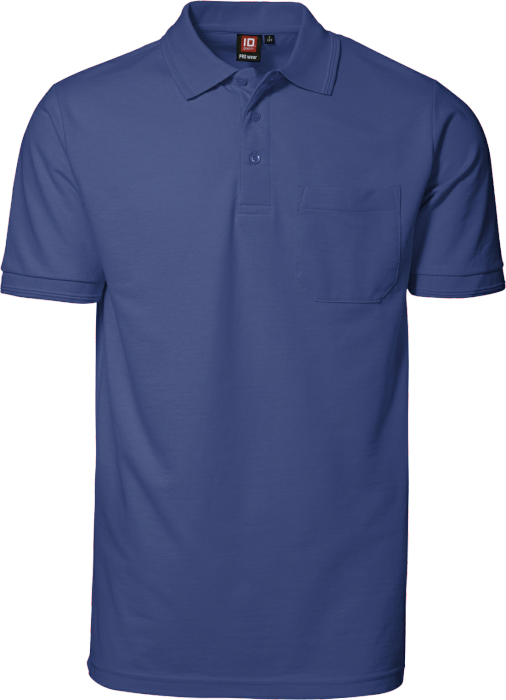 ID - Pro Wear Poloshirt Med Lomme - Kongeblå