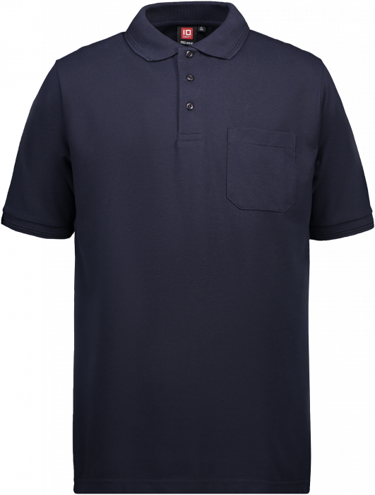 ID - Pro Wear Poloshirt Med Lomme - Marin