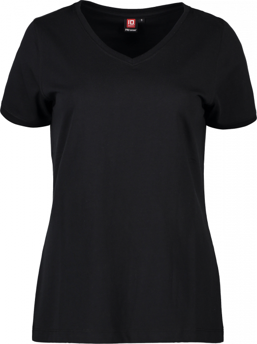 ID - Pro Wear Care V-Neck T-Shirt Women - Black