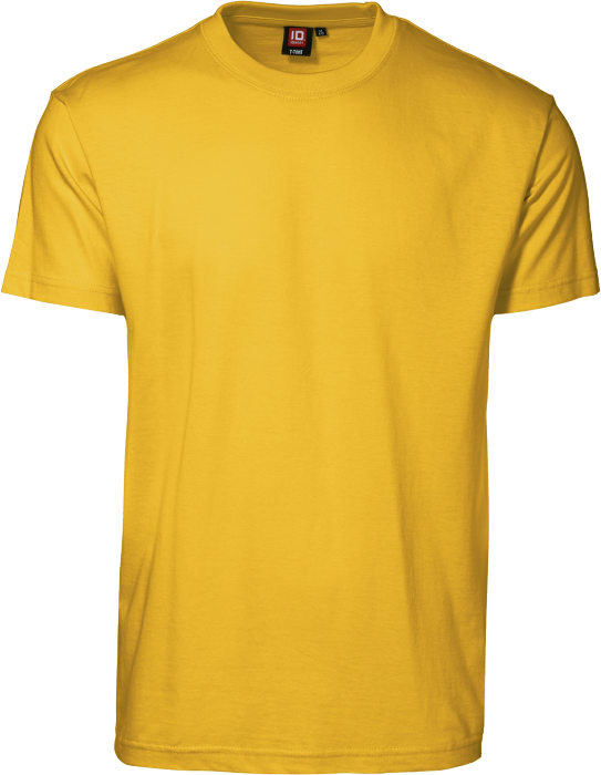ID - Cotton T-Time T-Shirt Adults - Amarelo
