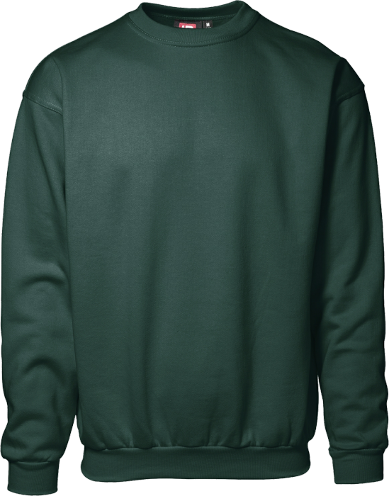 ID - Klassisk Sweatshirt - Flaskegrøn