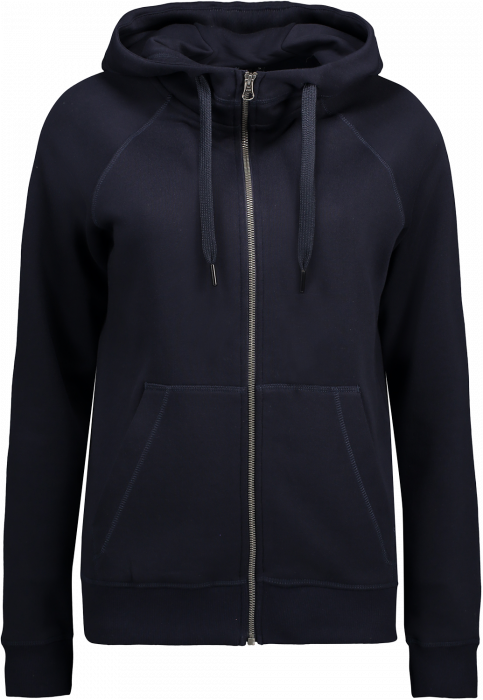 ID - Hoodie W. Zip  (Woman) - Marine