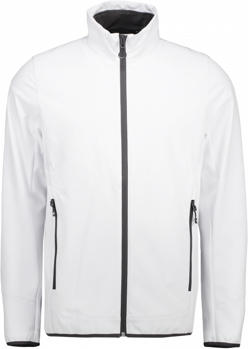 ID - Softshell Mens Jacket - Vit