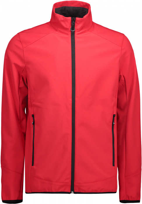 ID - Softshell Mens Jacket - Red