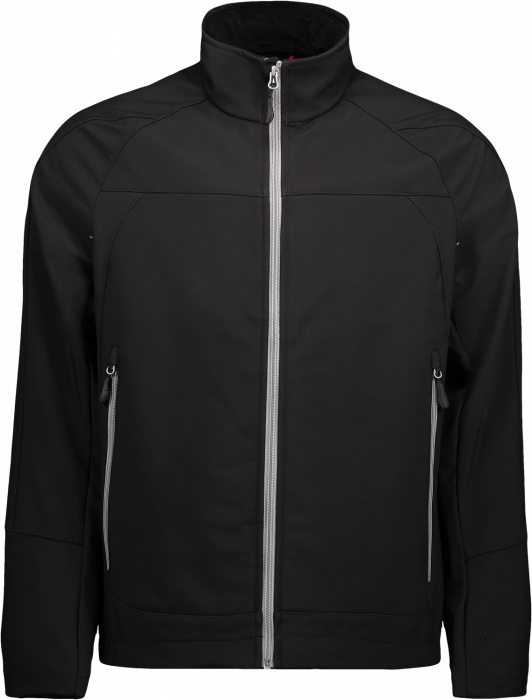 ID - Funktionel Soft Shell Jacket - Preto