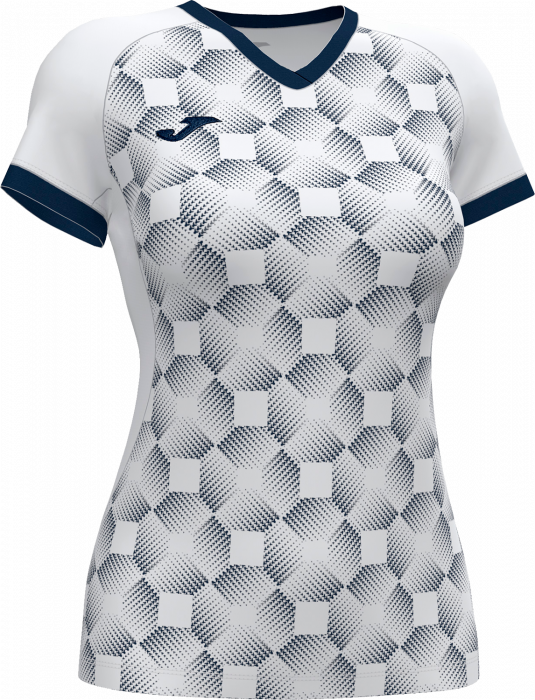 Joma - Short Sleeve T-Shirt Supernova Women - Branco & preto