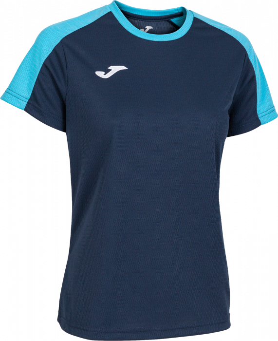 Joma - Eco Championship Jersey Women - Blu navy & neon turkis