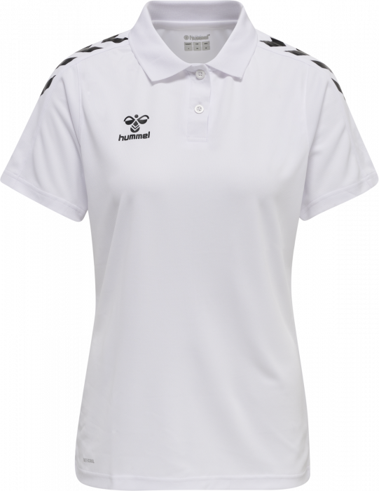 Hummel - Core Xk Polo Women - Wit & zwart