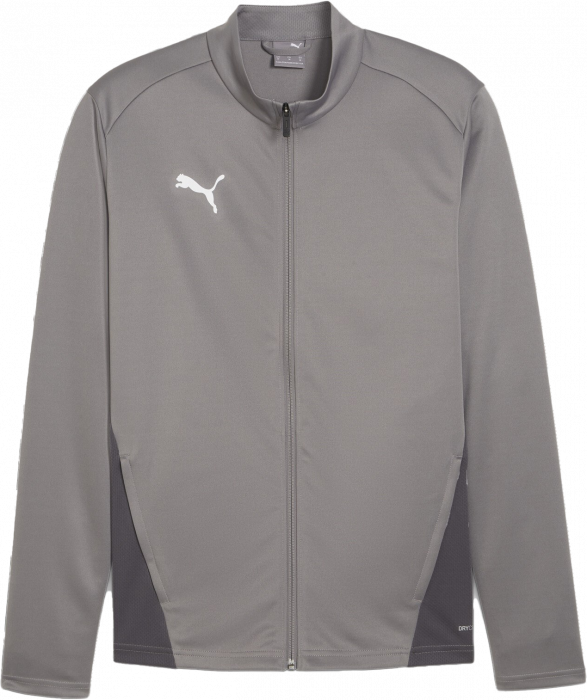 Puma - Teamgoal Training Jacket W. Zip - Cast Iron & white