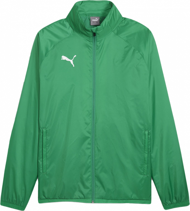 Puma - Teamgoal All Weather Jacket - Grön & vit