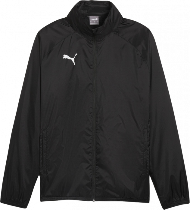 Puma - Teamgoal All Weather Jacket - Schwarz & weiß