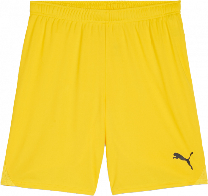 Puma - Teamgoal Shorts Jr - Geel & zwart