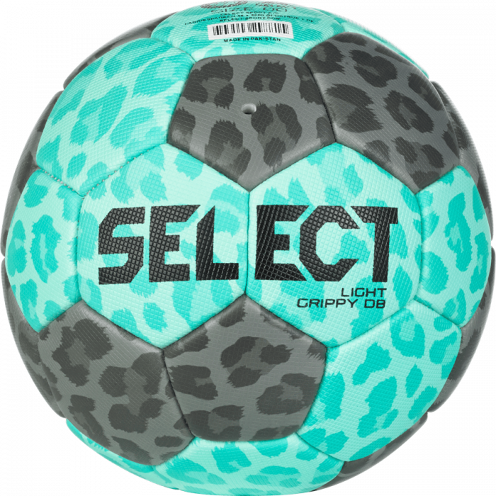 Select - Light Grippy Db V24 Handball - Str. 00 - Turkis Grøn & gris