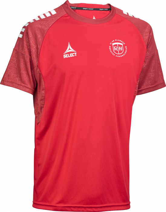 Select - Rhk Udebane T-Shirt (U15-Senior) - Rød & hvid