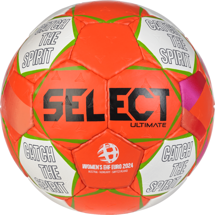 Select - Ultimate Ehf Euro 2024 Women Handball - Orange & weiß