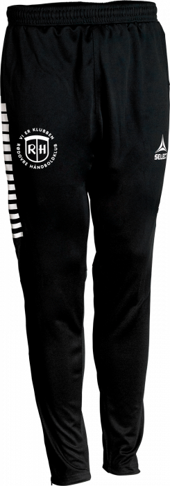 Select - Rhk Training Pants Regular Fit - Zwart & wit